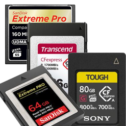 การ์ด CF (CompactFlash) Cards