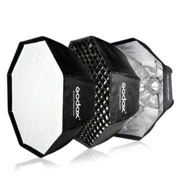 Godox SB-GUE 80CM Octagon Umbrella SoftBox with Grid Bowen Mount