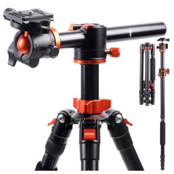 K&F Concept T254A4+BH-28L Aluminium Tripod Kit