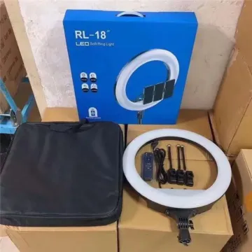 LED Soft Ring Light RL-18 ไฟไลฟ์สด ,ไฟวงแหวน 18 นิ้ว