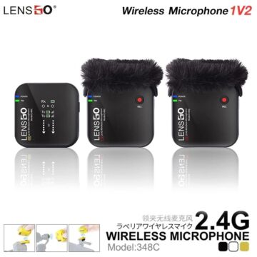 Lensgo 348C-1V2 Wireless Microphone 2.4G