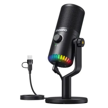 Maono DM30 RGB Programmable USB Condenser Microphone