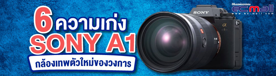 6 ความเก่ง Sony A1 กล้องเทพตัวใหม่ของวงการ